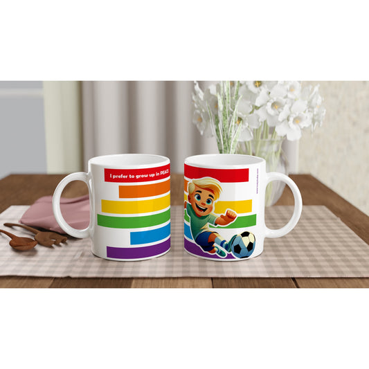 I prefer Grow Up in PEACE - Football 1 - Right Grip