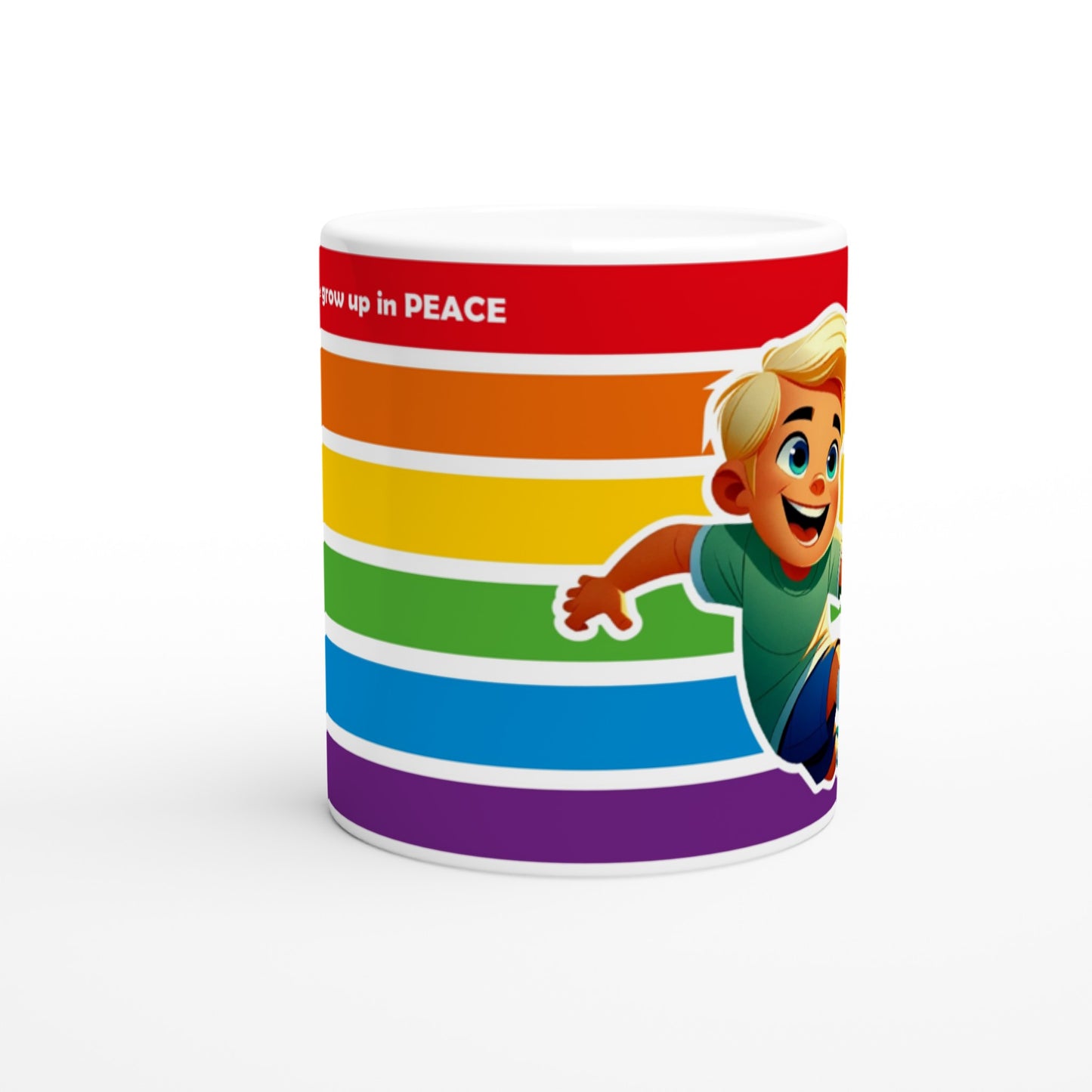 I prefer Grow Up in PEACE - Football 1 - Right Grip