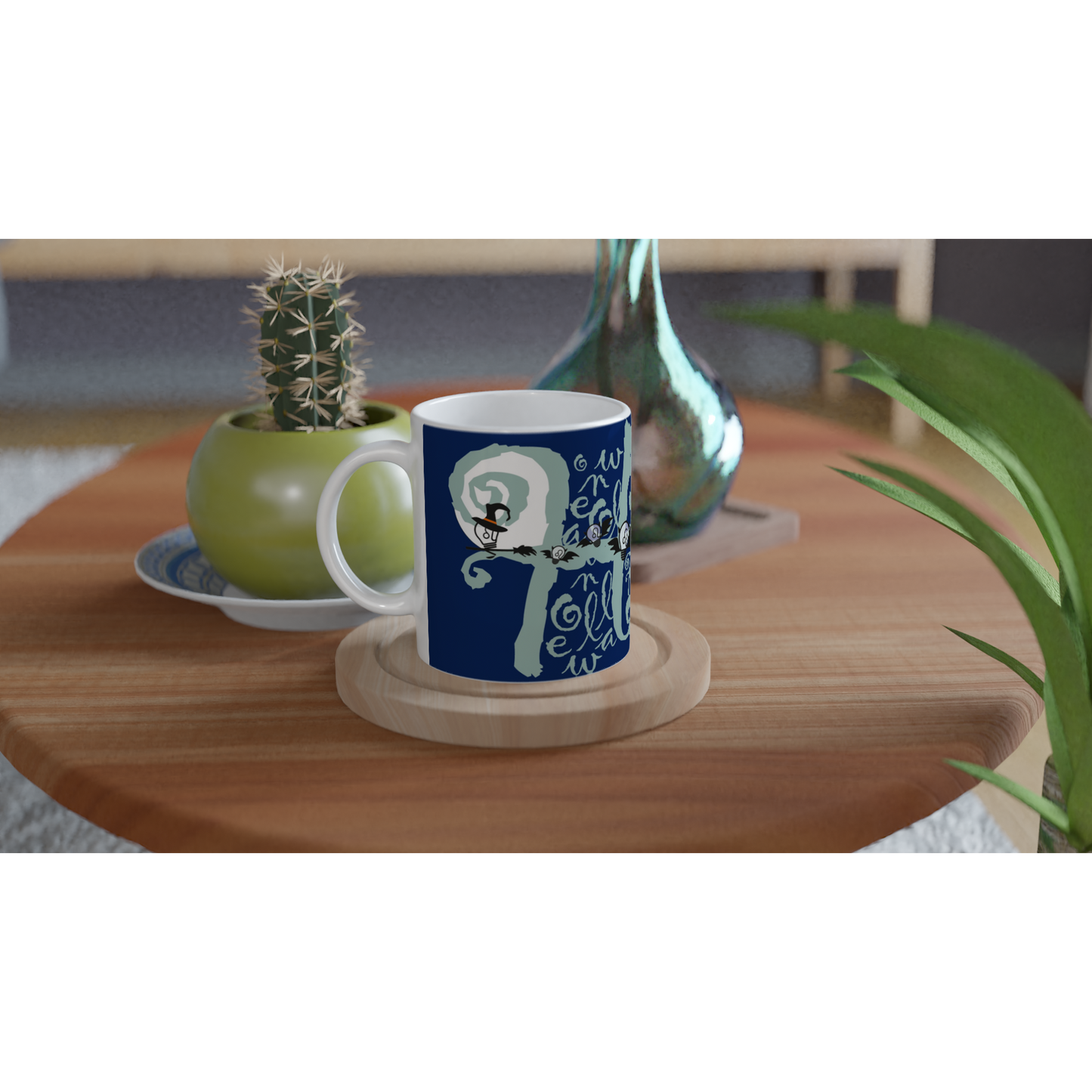 Halloween Bulbs - Witch - Moon 2