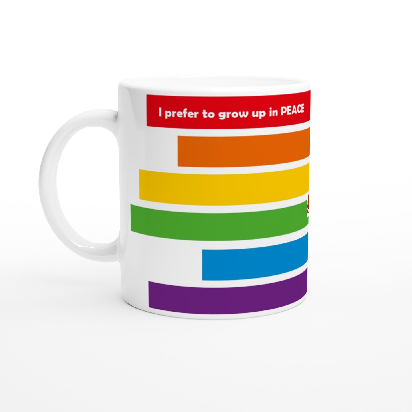 I prefer Grow Up in PEACE - Football 1 - Right Grip