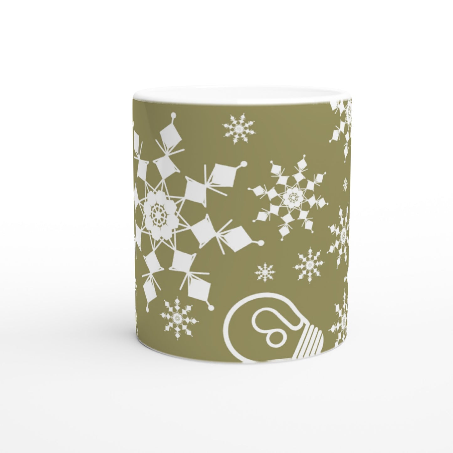 Weihnachtsbirnen - Graues Thema