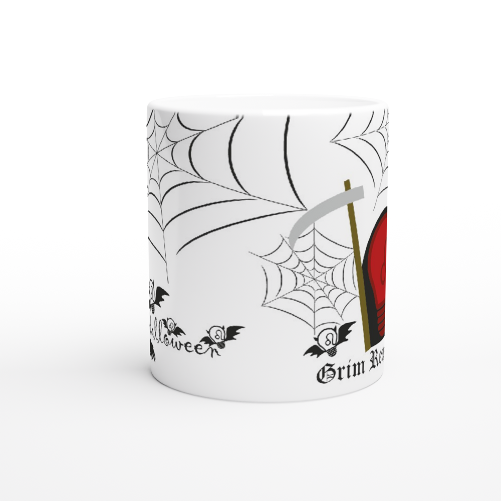 Halloween Bulbs - Witch - GRIM REAPER - Ceramic Mug