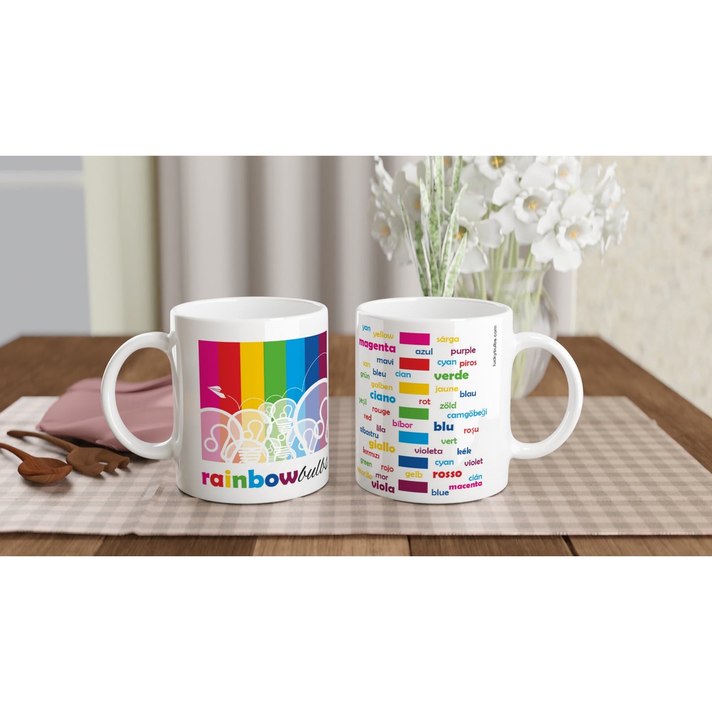 Rainbow Bulbs - THEME - FLIGHT - Left Grip