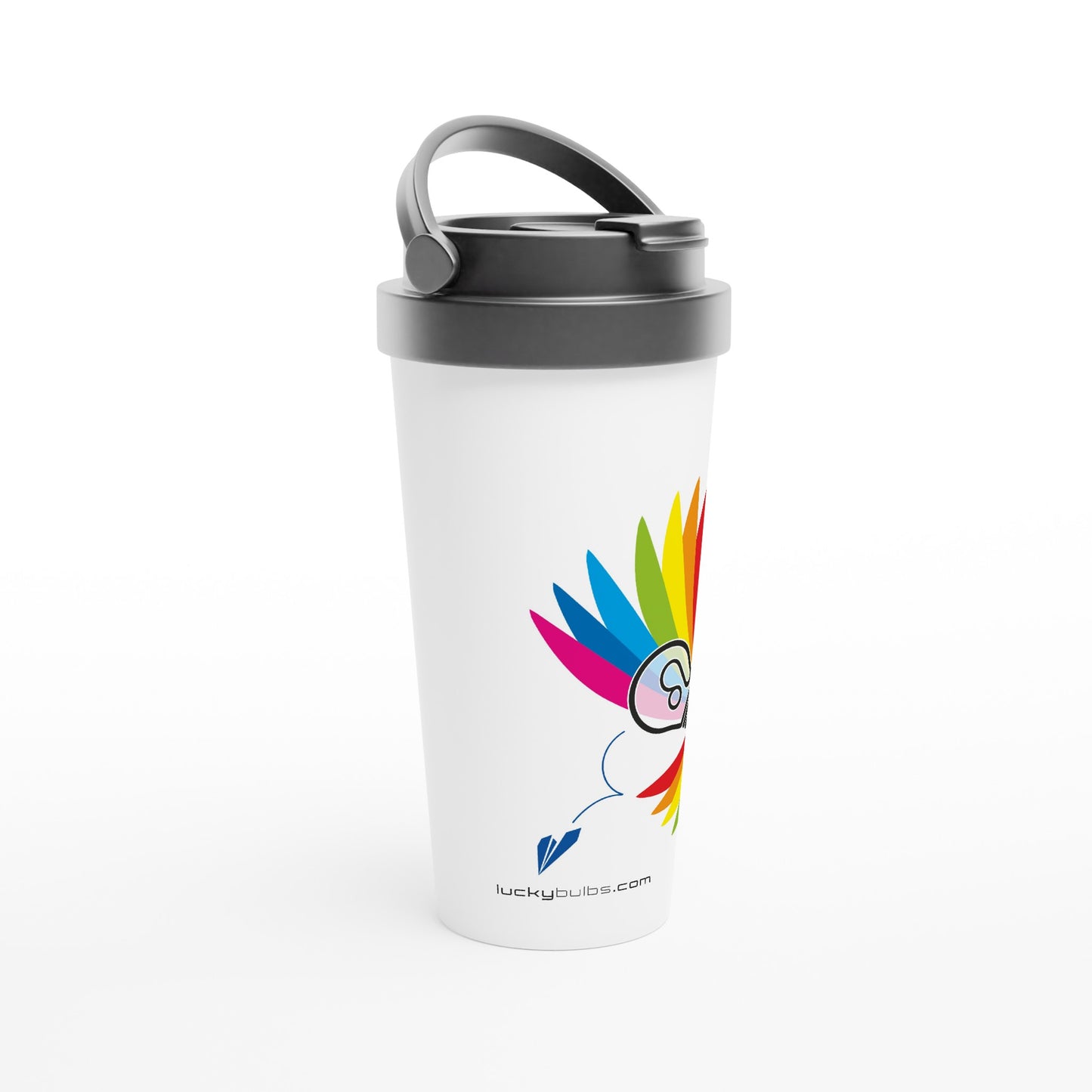 Rainbow Bulbs - Collection - Flight - Travel Mug