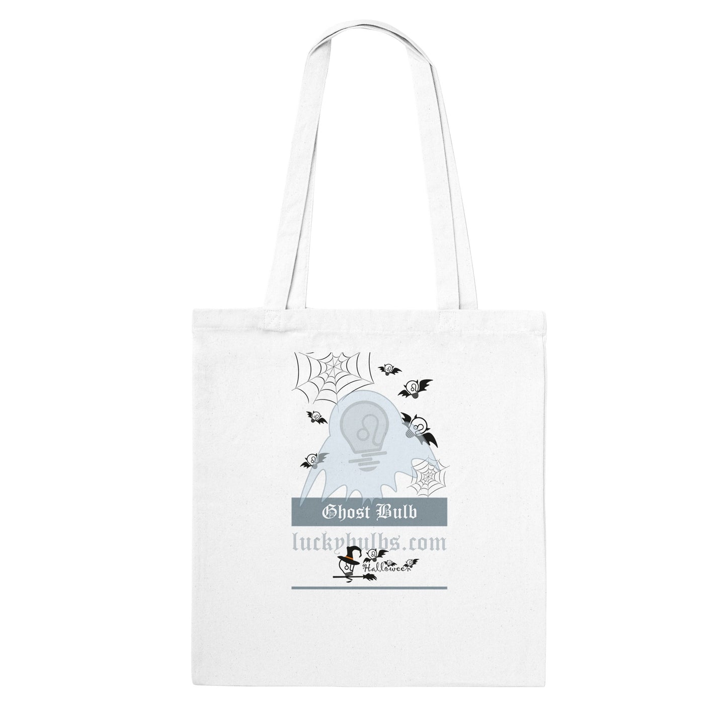 Halloween Bulbs - GHOST - Tote bag classica