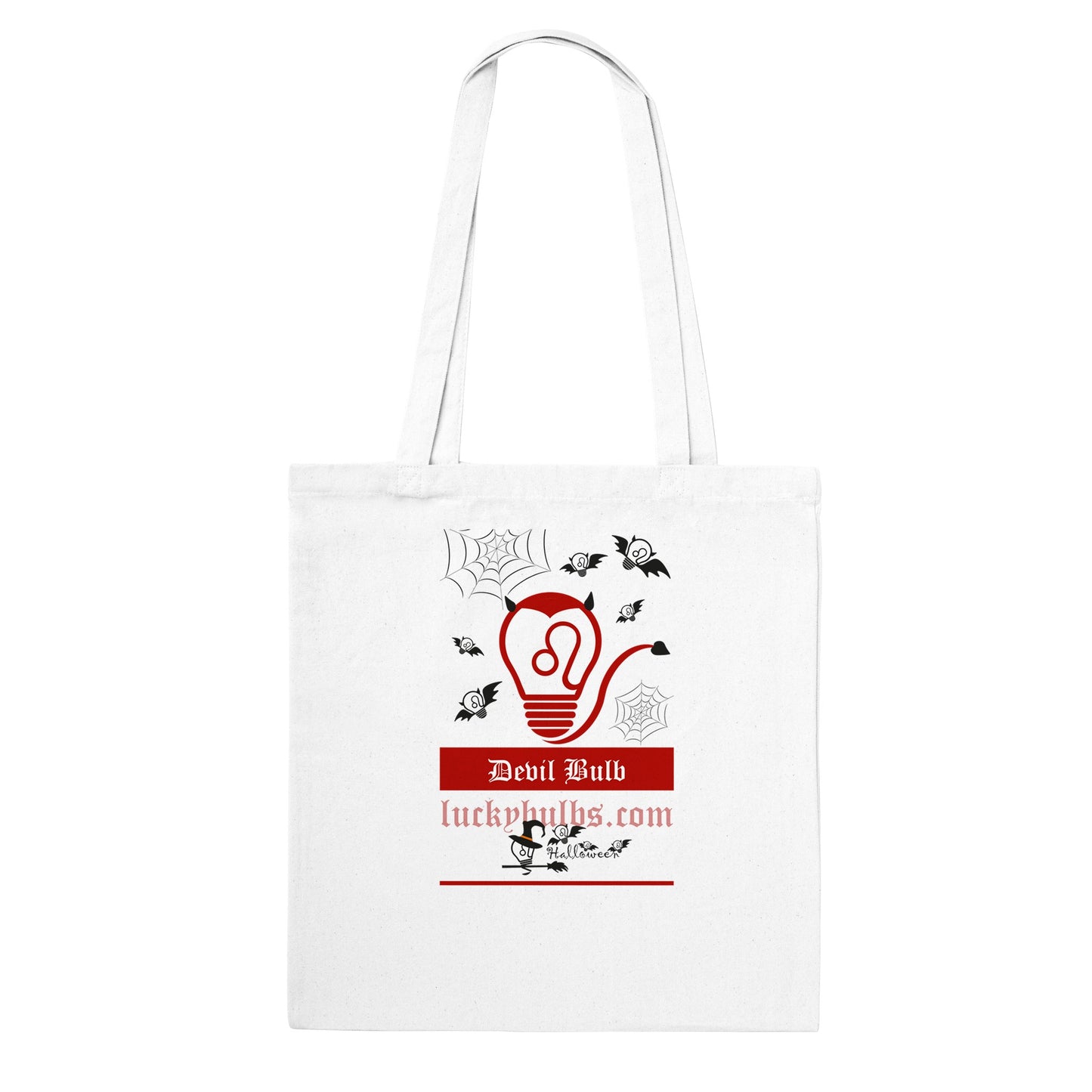 Halloween Bulbs - DEVIL - Tote bag classica