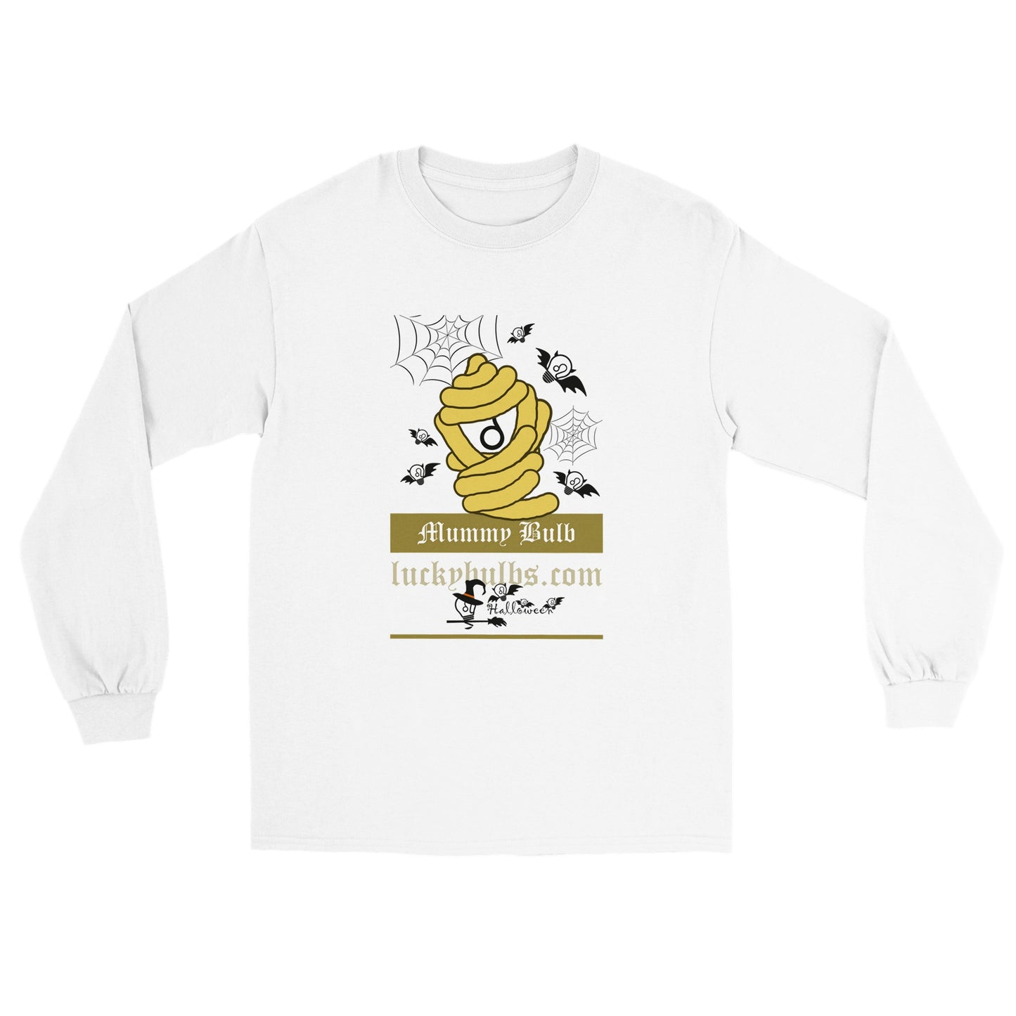 Halloween Bulbs - MUMMY - Longsleeve Shirt - Unisex