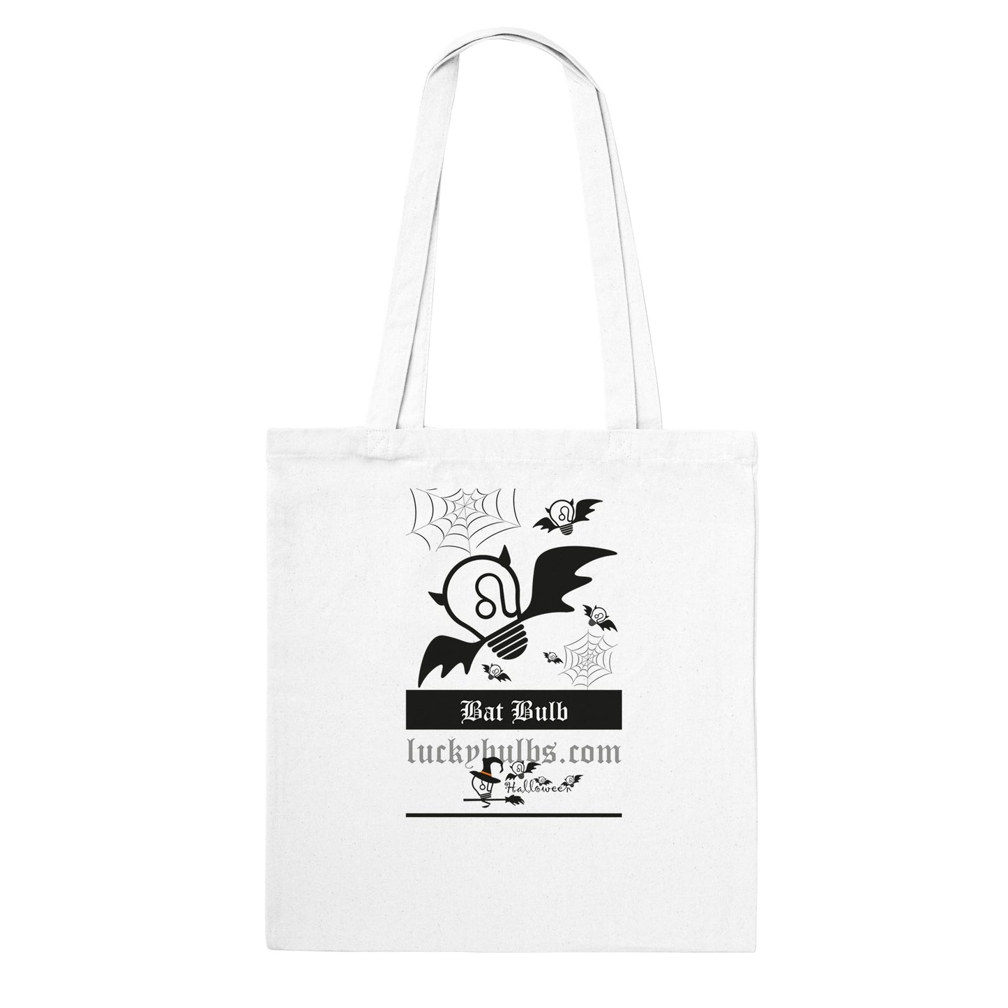 Halloween Bulbs - BAT - Tote bag classica