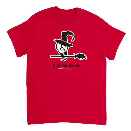 Halloween Bulbs - WITCH - T-shirt RED Unisex