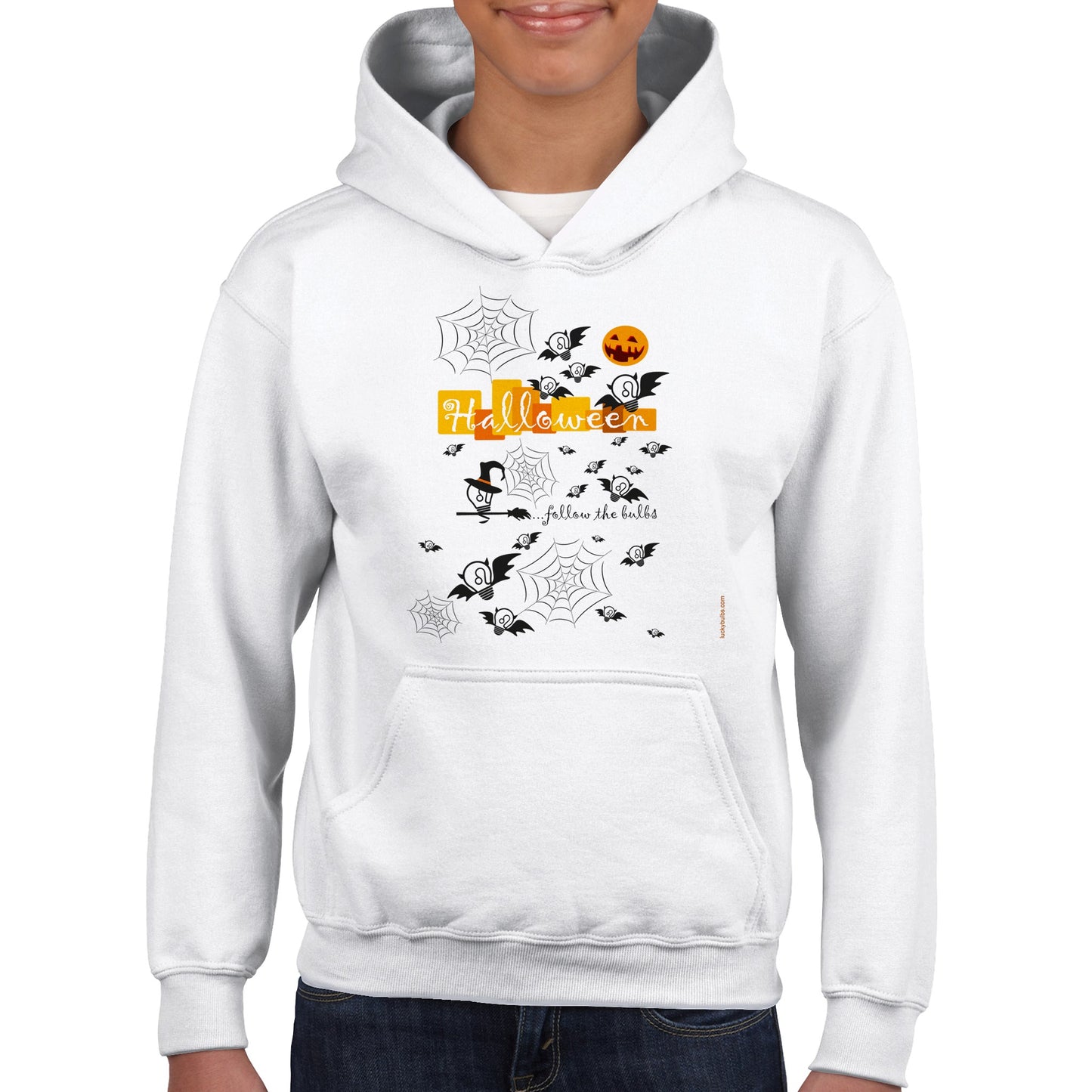 Halloween Bulbs - TEMA - KIDS - Pullover Hoodie