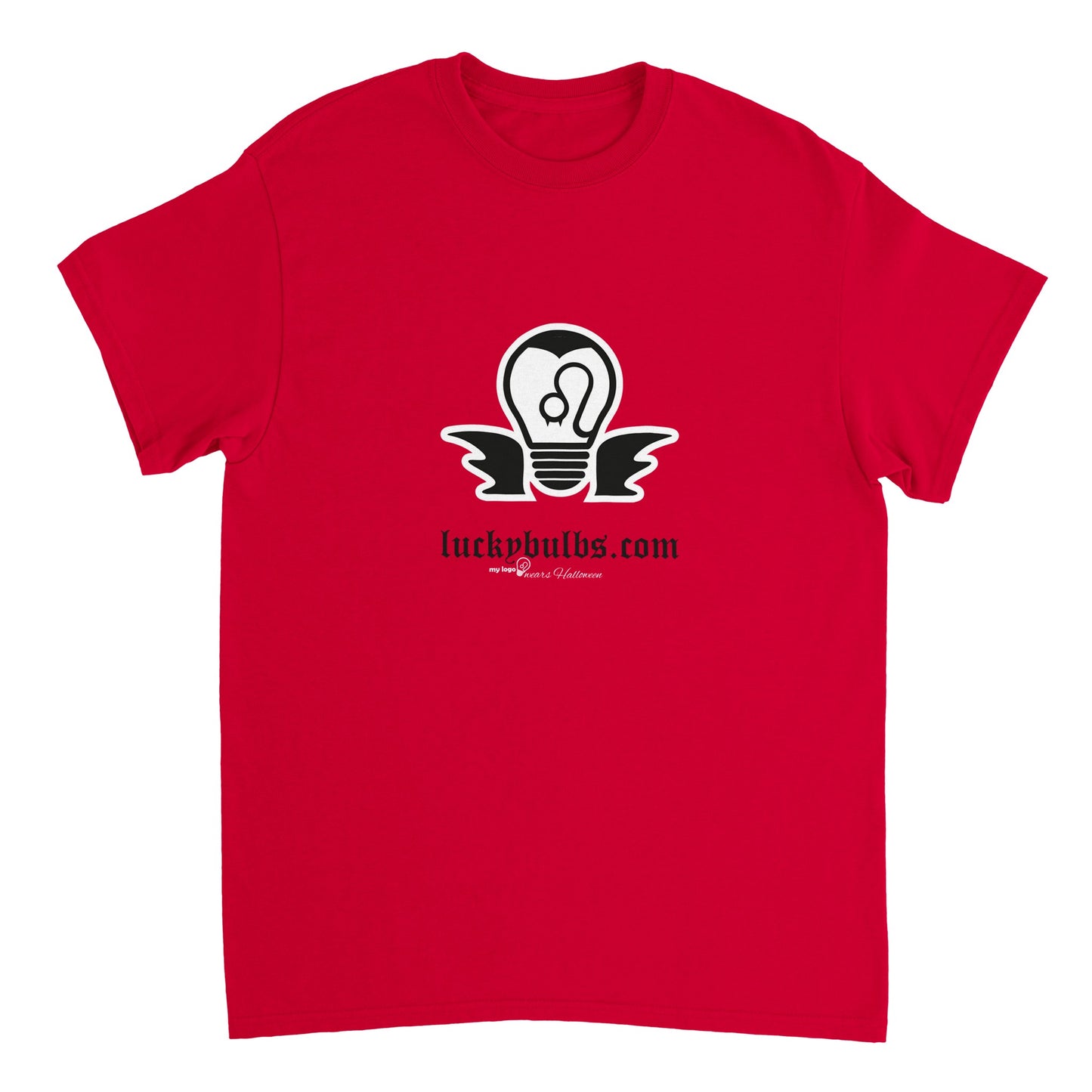 Halloween Bulbs - COUNT - T-shirt RED Unisex