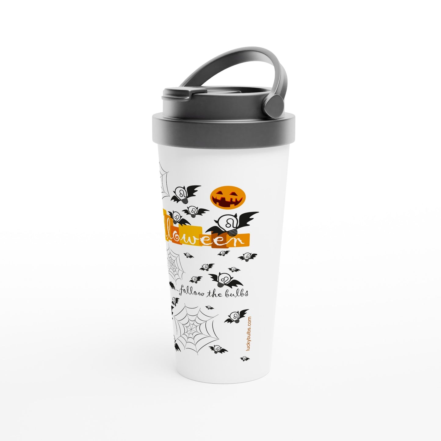 Halloween Bulbs - TEMA - travel mug