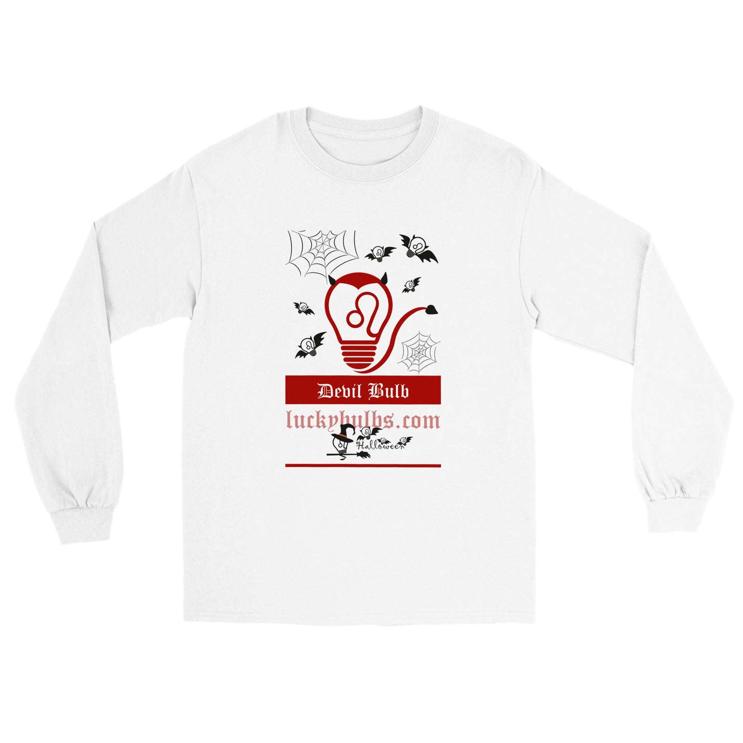 Halloween Bulbs - DEVIL - Longsleeve Shirt - Unisex