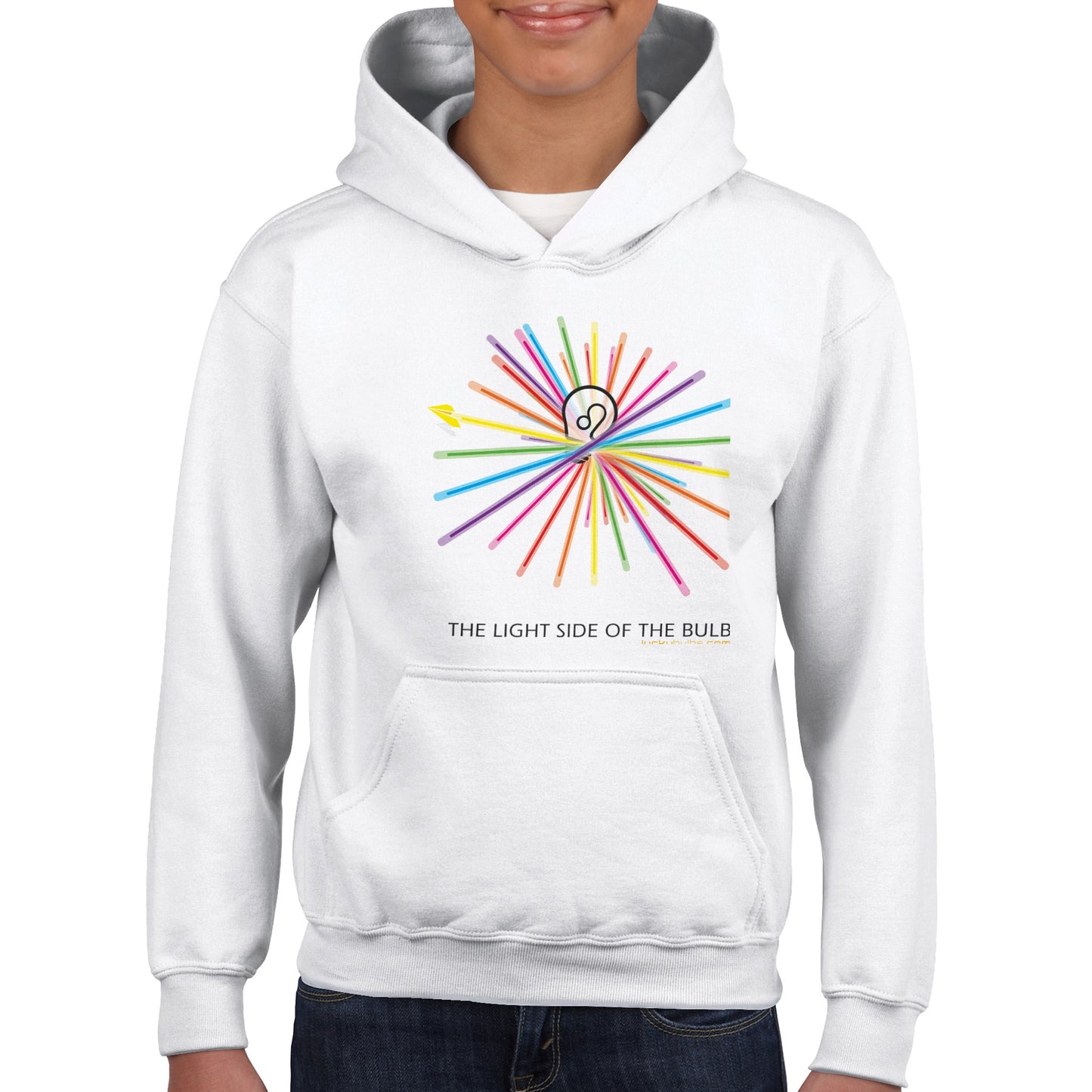 The light side of  the Bulb - Kids - 3 - VOLO - Pullover Hoodie