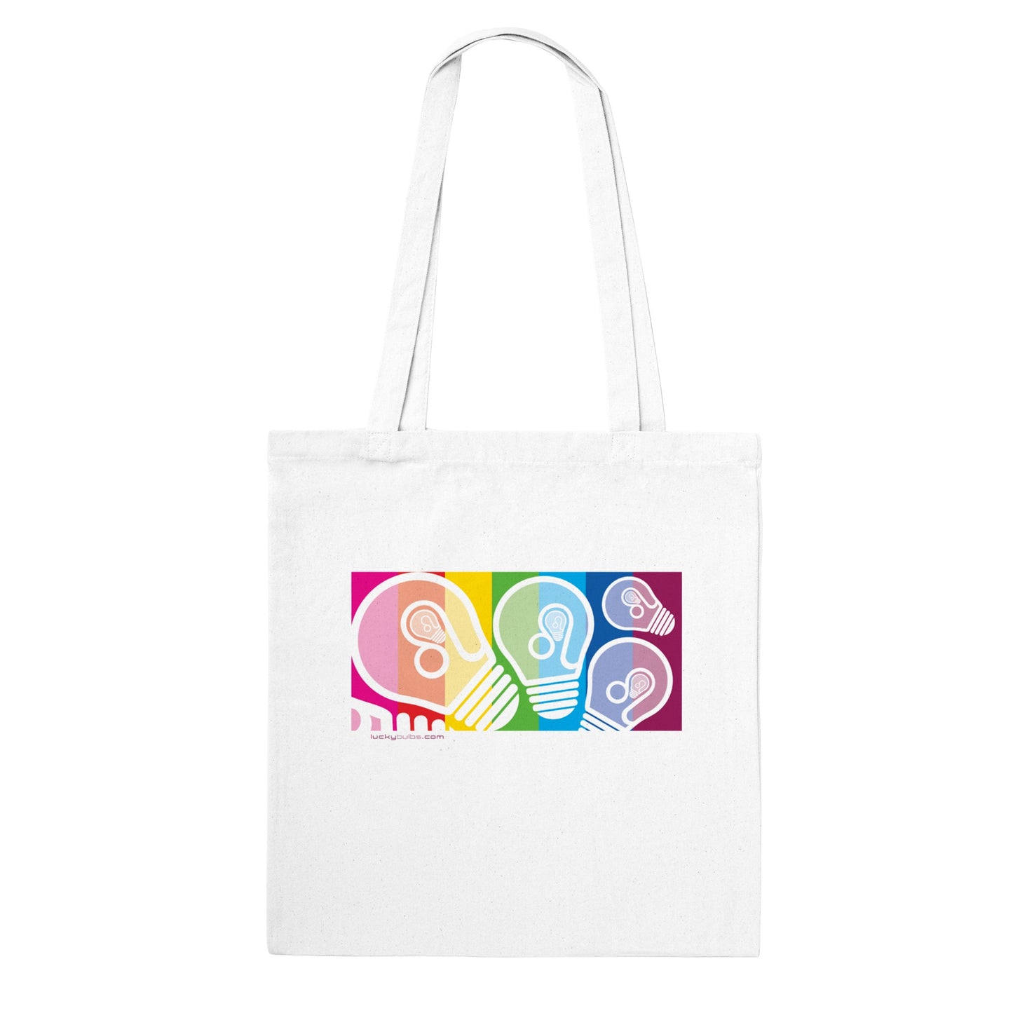 Rainbow Bulbs - 2023001 - Tote bag classica