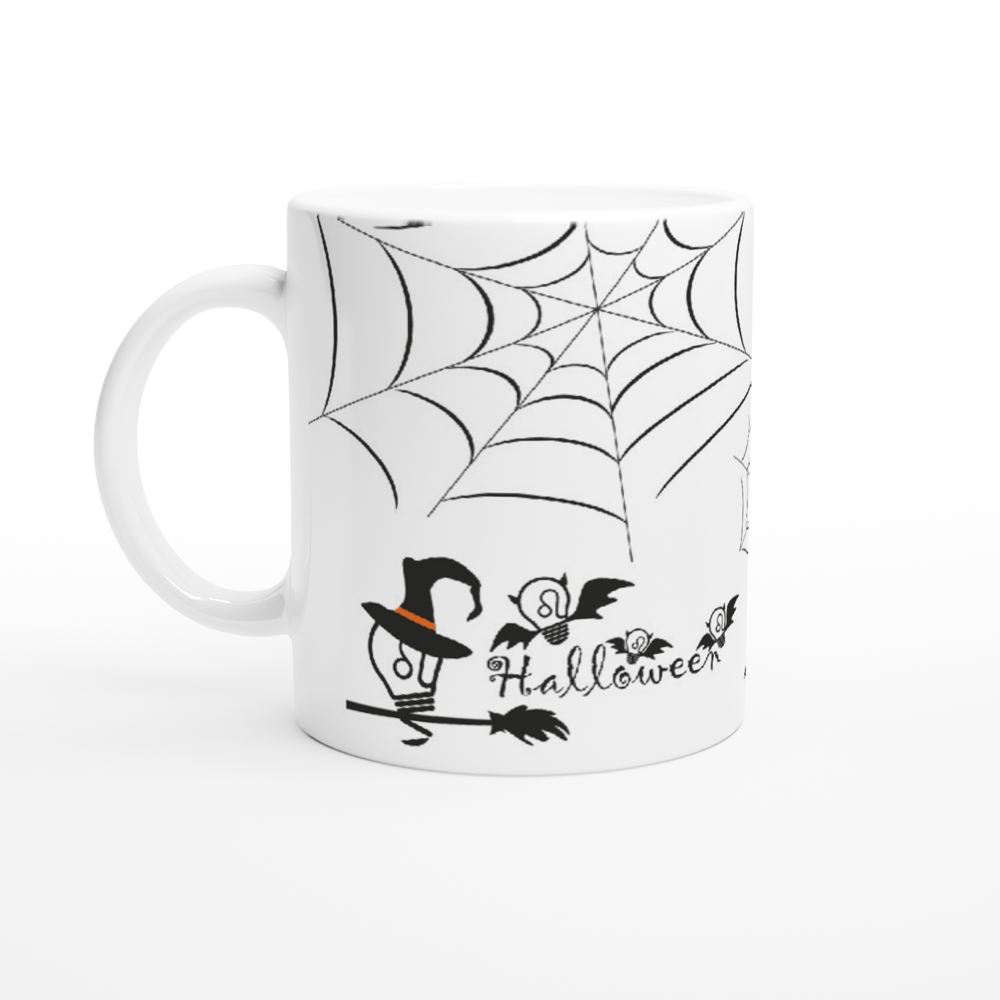 Halloween Bulbs - Witch - GHOST - Ceramic Mug