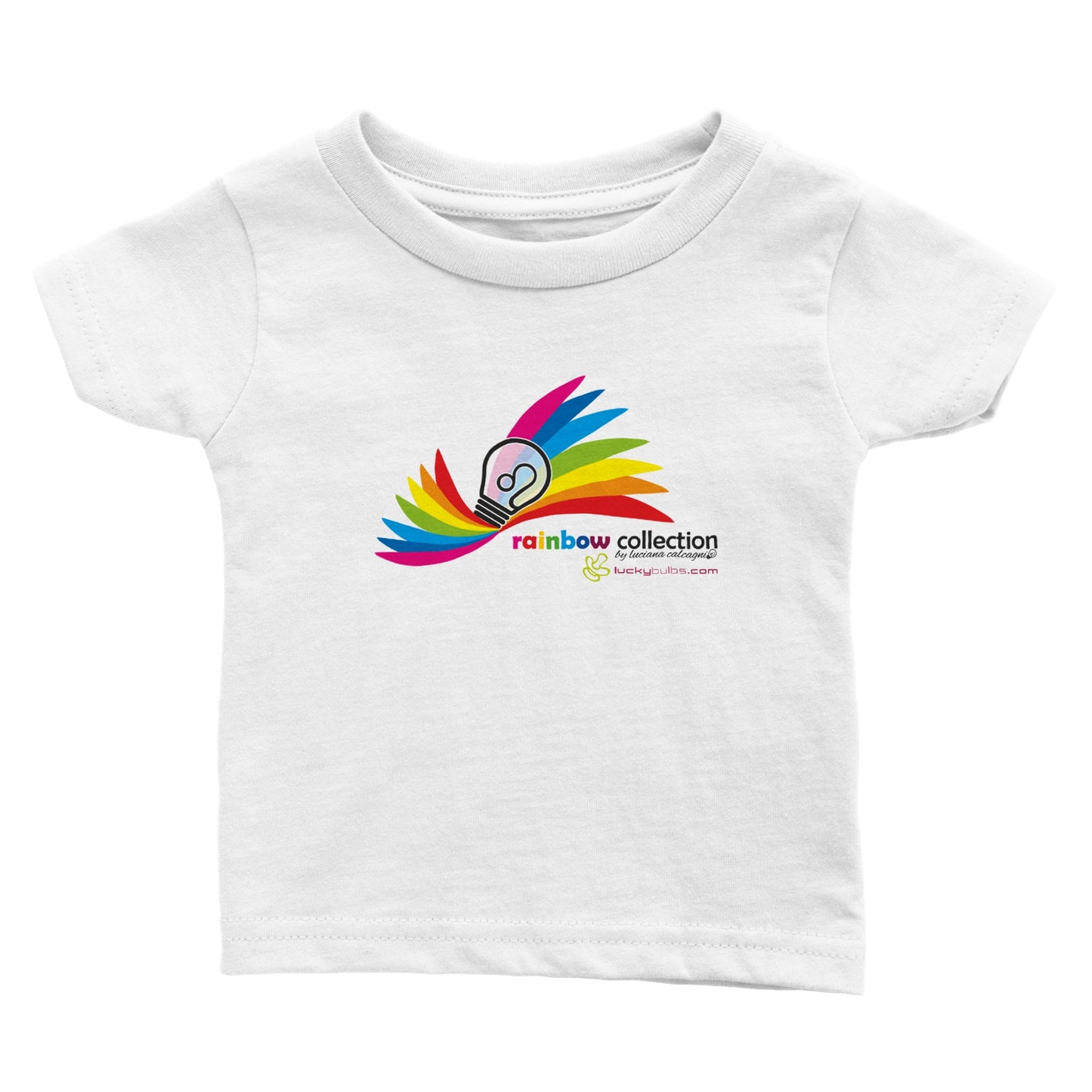 Rainbow Bulbs Baby - Collection - Happy - T-Shirt