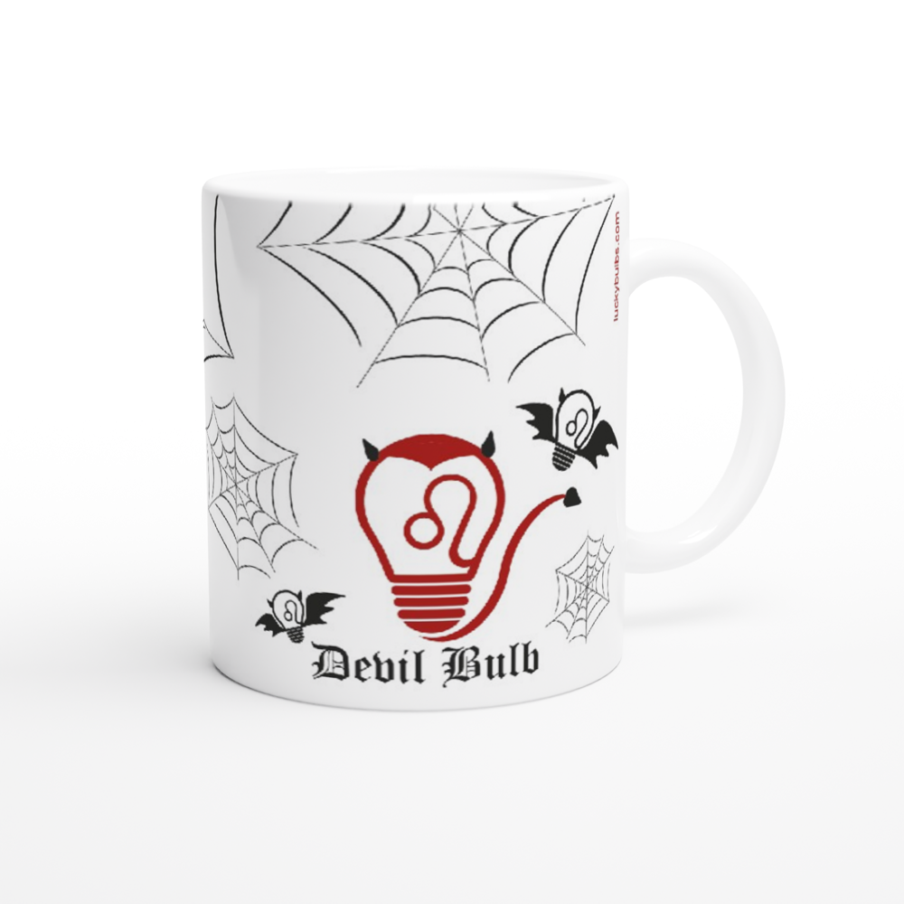 Halloween Bulbs - Witch - DEVIL - Ceramic Mug