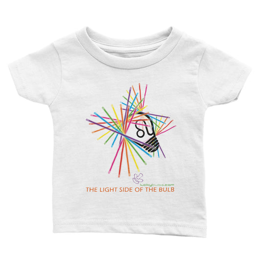 The light side of the Bulb - Baby - 1 - HAPPY - T-Shirt