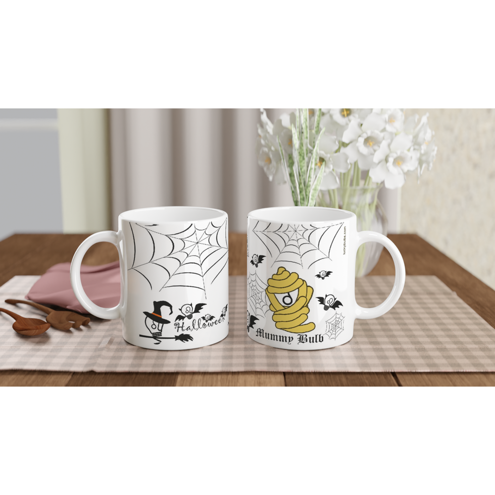 Halloween Bulbs - Witch - MUMMY - Ceramic Mug