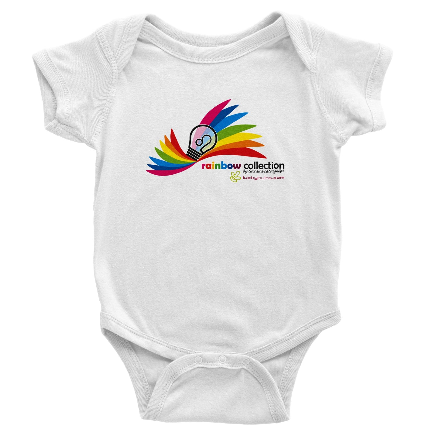 Rainbow Bulbs Baby - Collection - Happy - Onesies