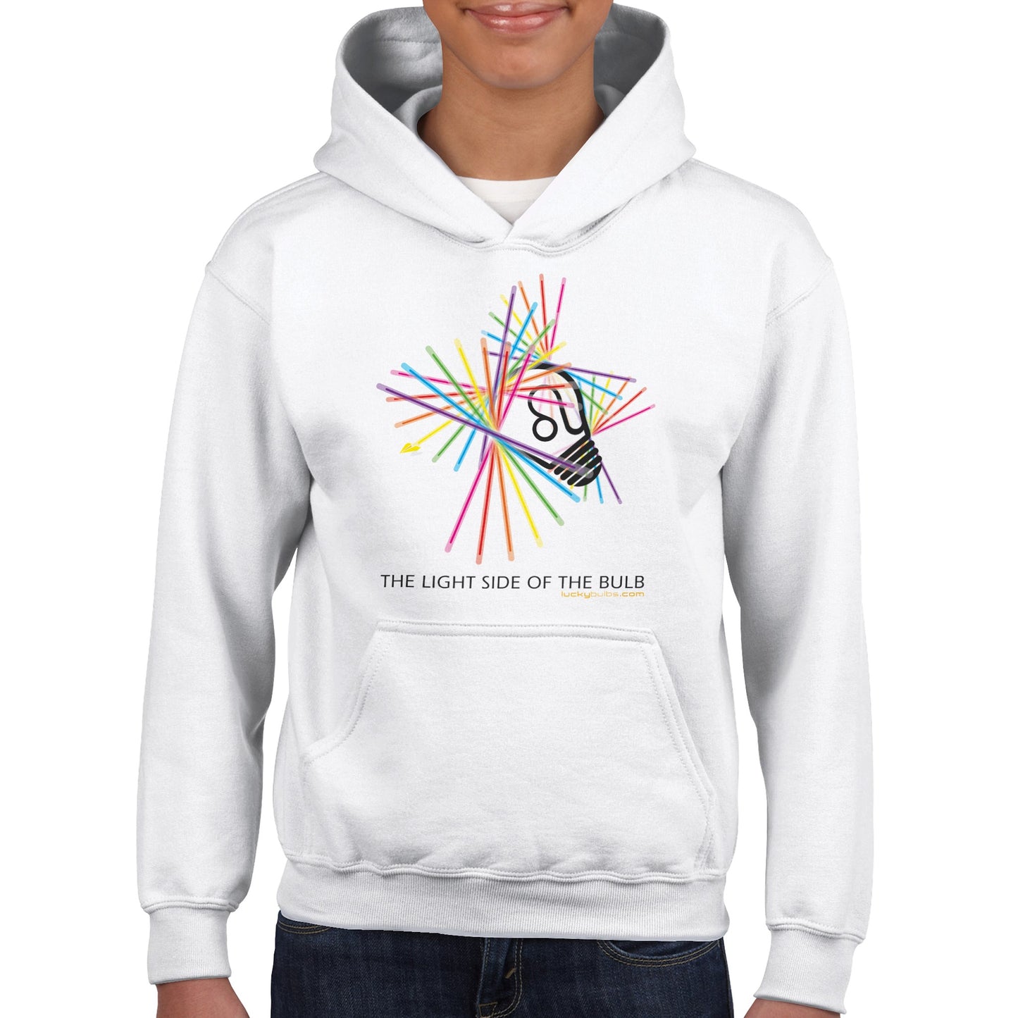 The light side of  the Bulb - Kids - 1 - VOLO - Pullover Hoodie