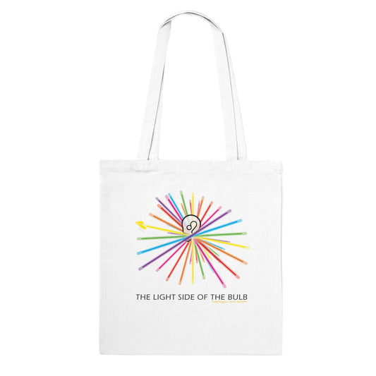 The light side of the  Bulb - 3 - VOLO - Tote bag classica