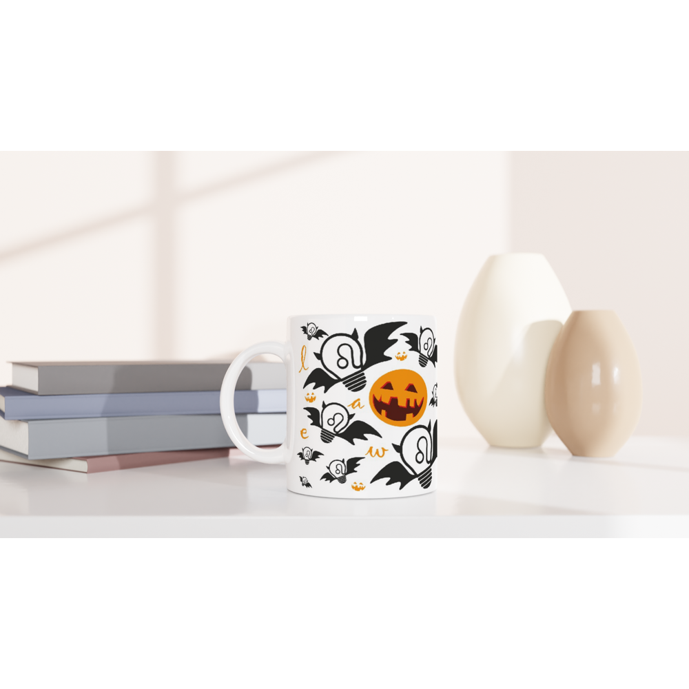 Halloween Bulbs - Bats - Ceramic Mug