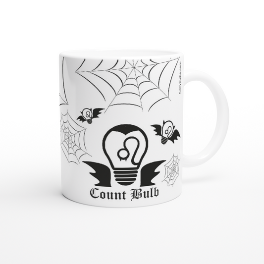 Halloween Bulbs - Witch - COUNT - Ceramic Mug