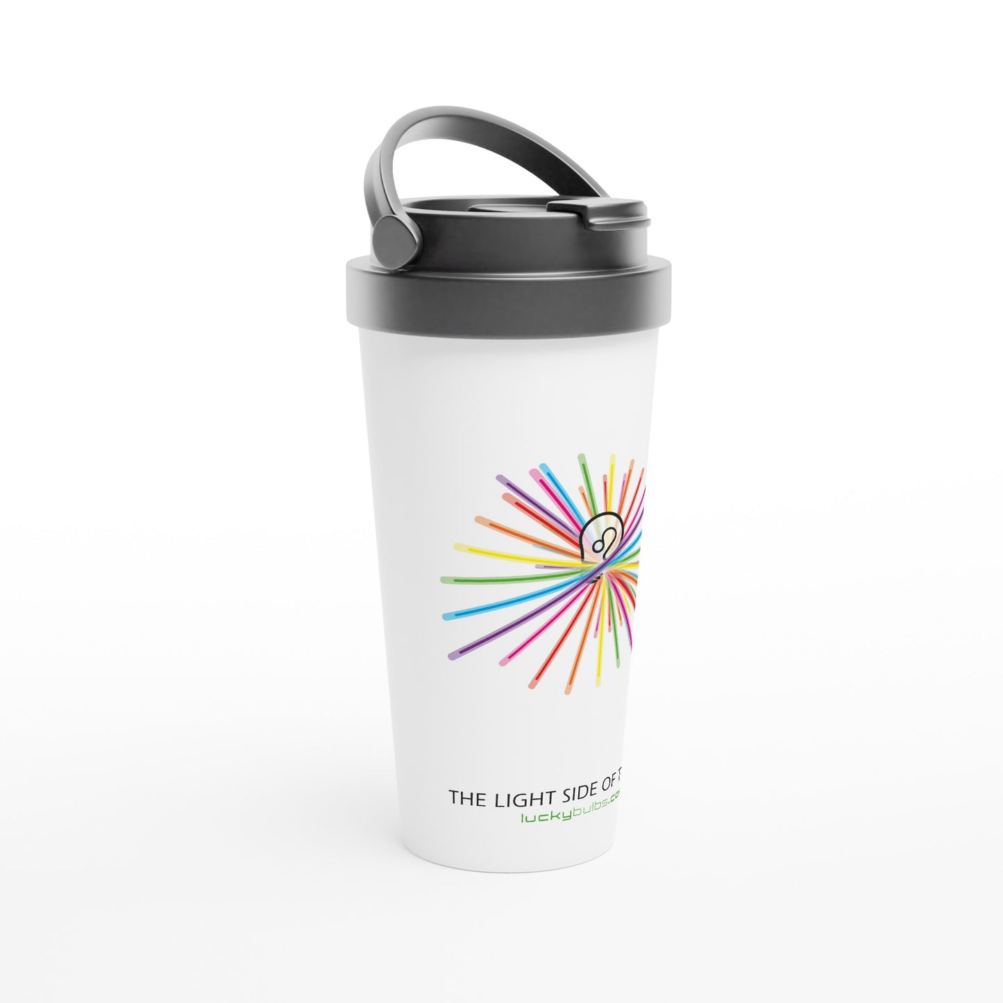 The light side of the Bulb - 3 - travel mug