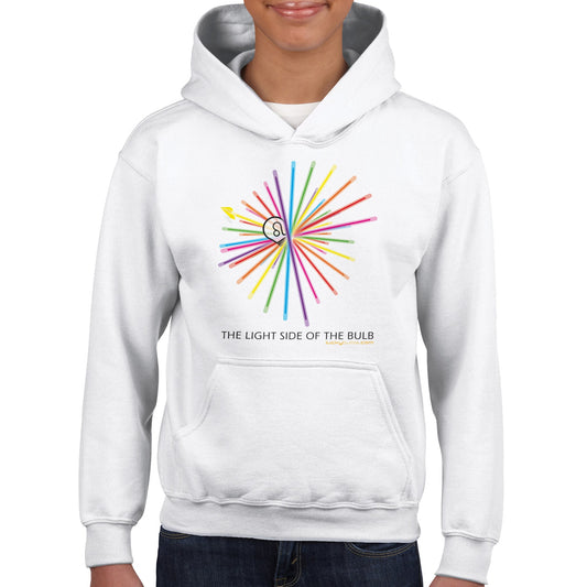 The light side of  the Bulb - Kids - 2 - VOLO - Pullover Hoodie