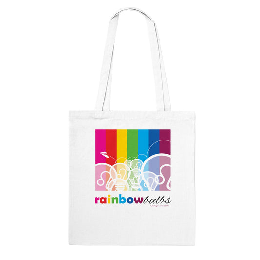 Rainbow Bulbs - TEMA - VOLO - Tote bag classica