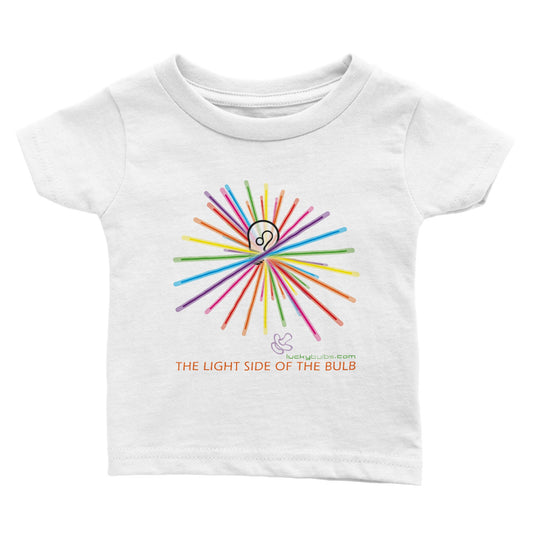 The light side of the Bulb - Baby - 3 - HAPPY - T-Shirt