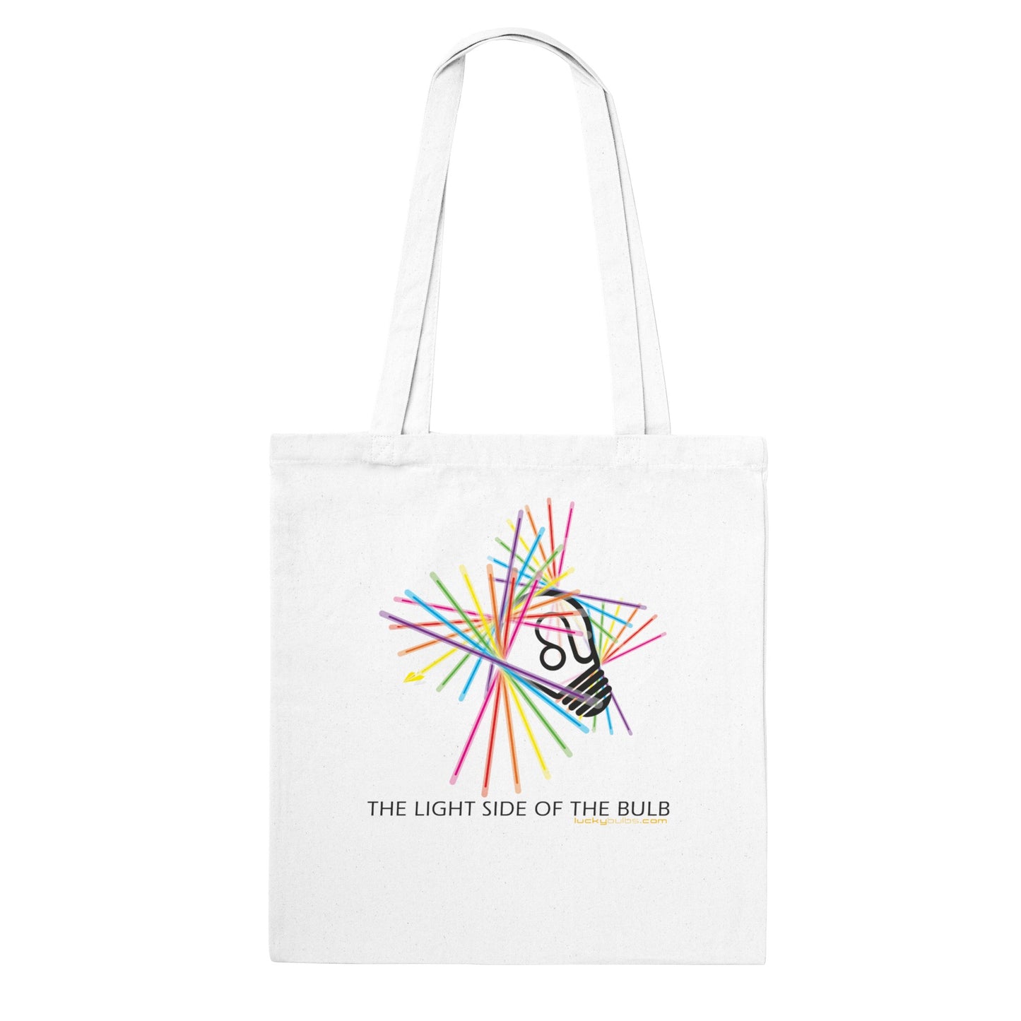 The light side of the  Bulb - 1 - VOLO - Tote bag classica