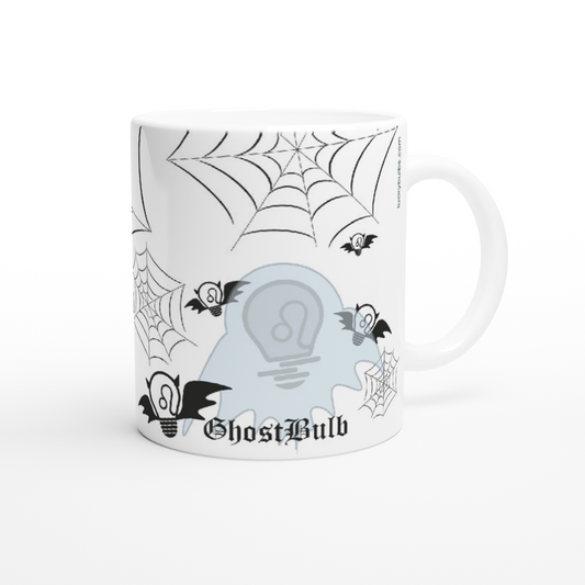 Halloween Bulbs - Witch - GHOST - Ceramic Mug