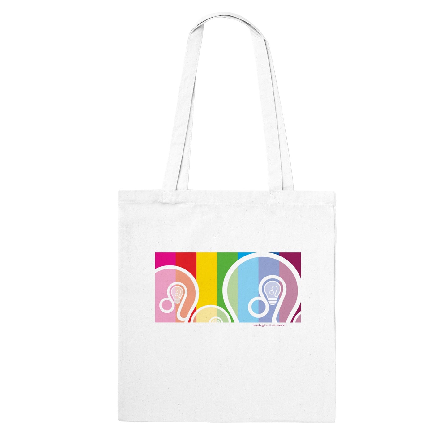 Rainbow Bulbs - MAT - Tote bag classica