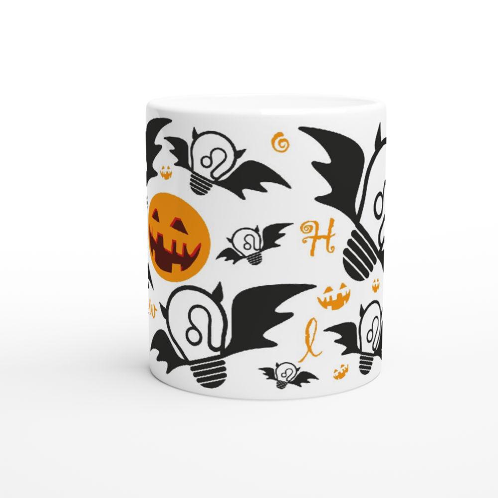 Halloween Bulbs - Bats - Ceramic Mug