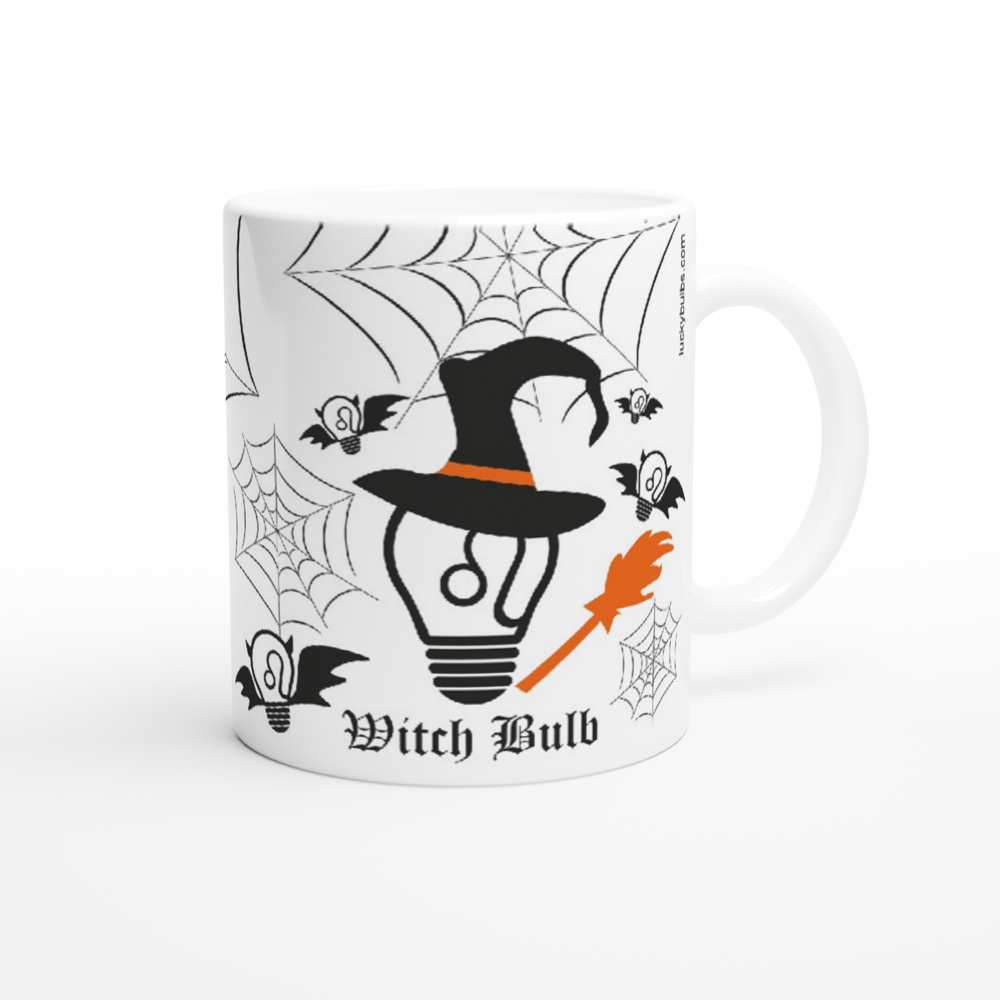 Halloween Bulbs - Witch - WITCH - Ceramic Mug