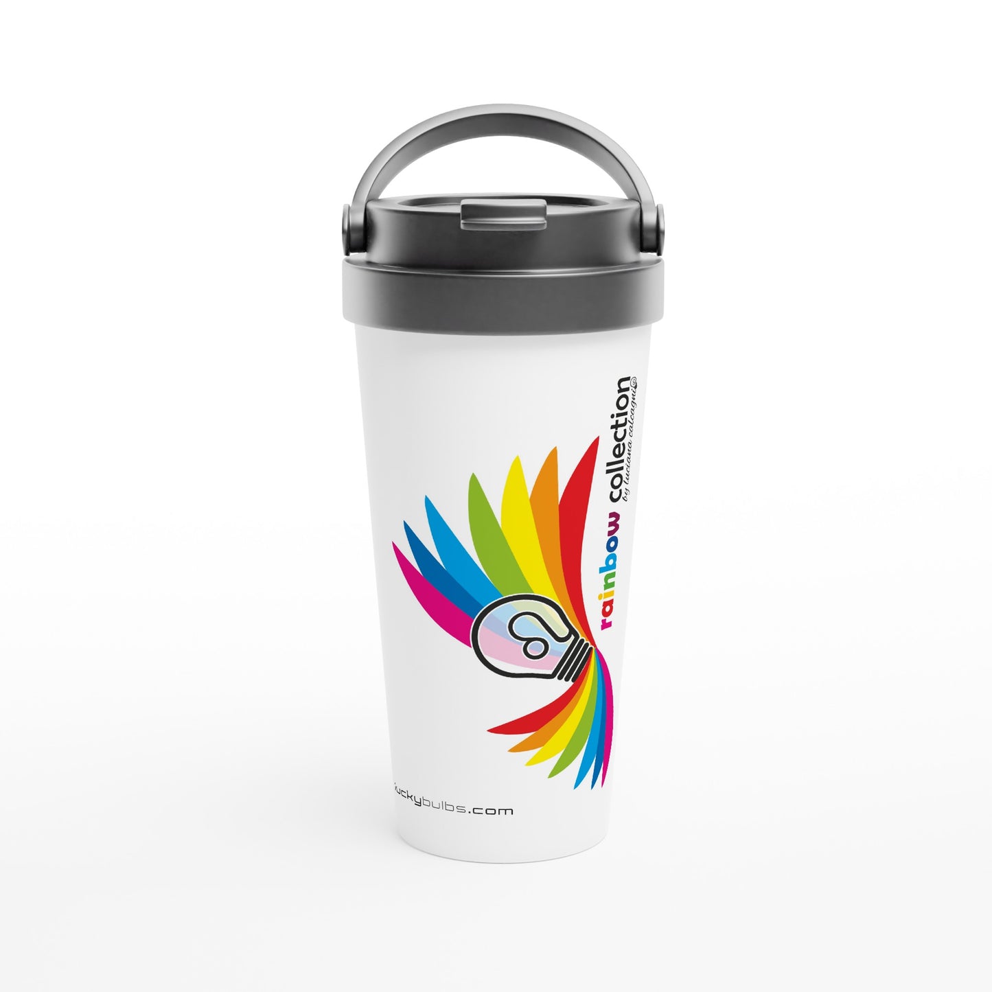 Rainbow Bulbs - Collection - Travel mug