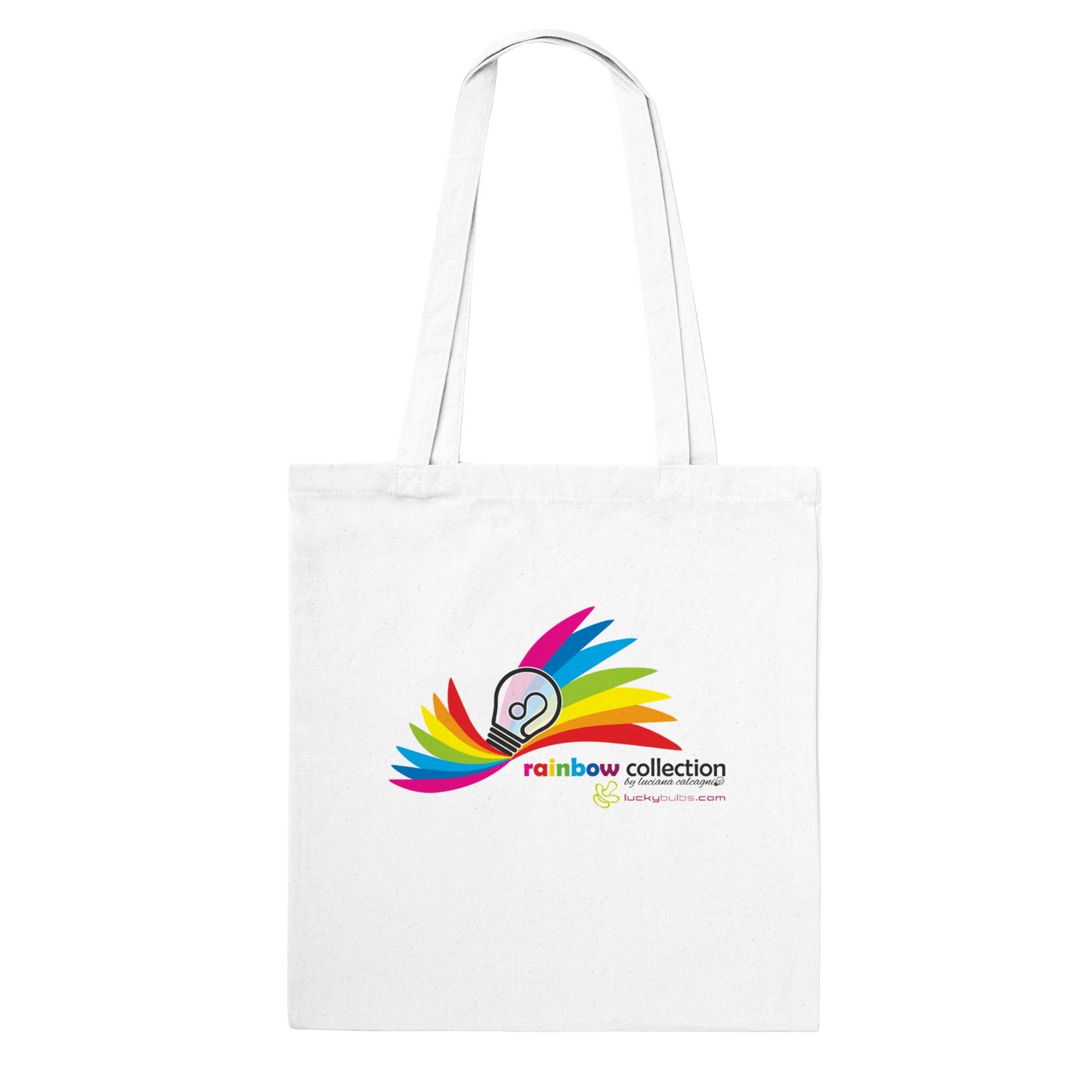 Rainbow Bulbs - Collection - Happy - Tote bag classica