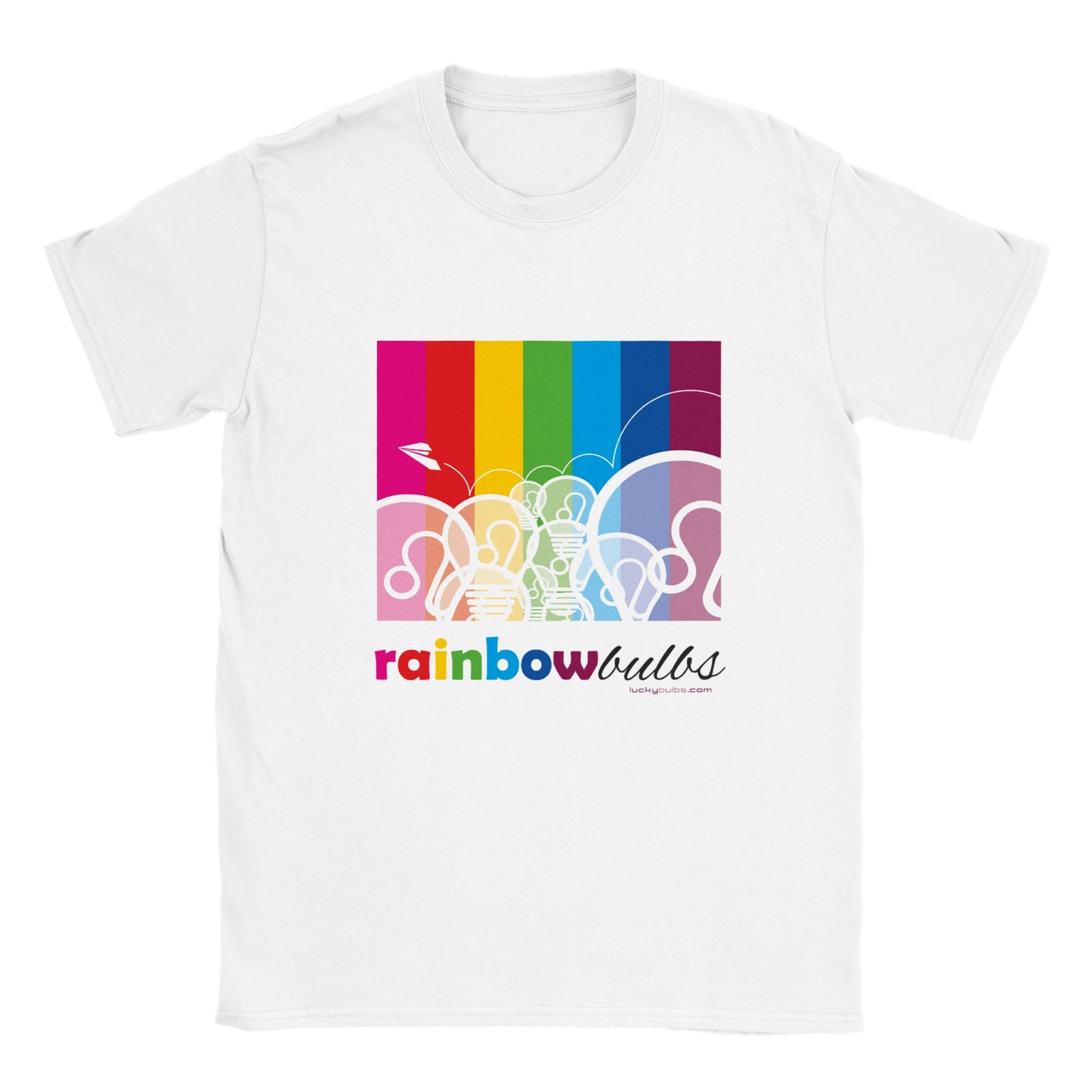 Rainbow Bulbs Kids - TEMA - VOLO - t-shirt