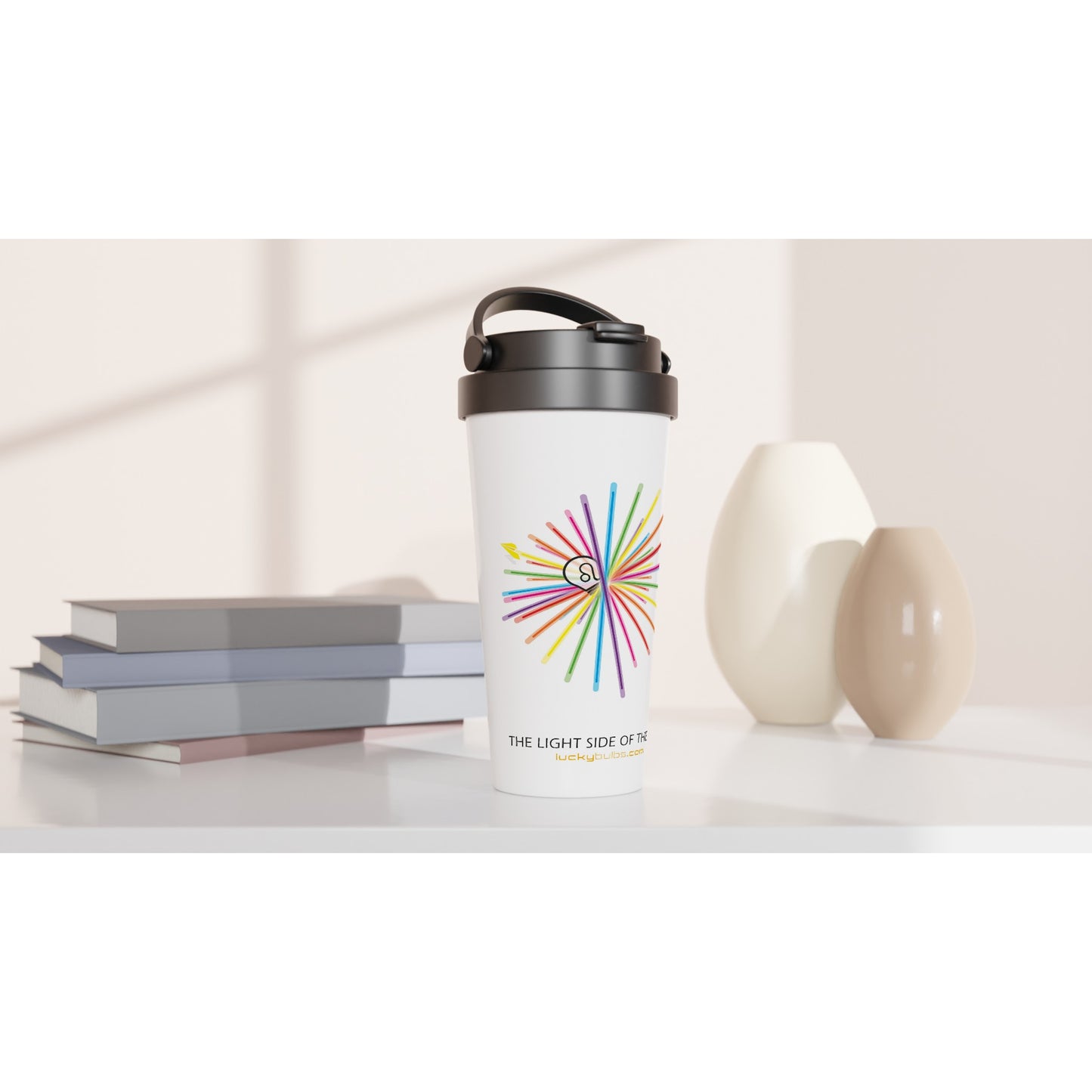 The light side of the Bulb - 2 - VOLO - travel mug