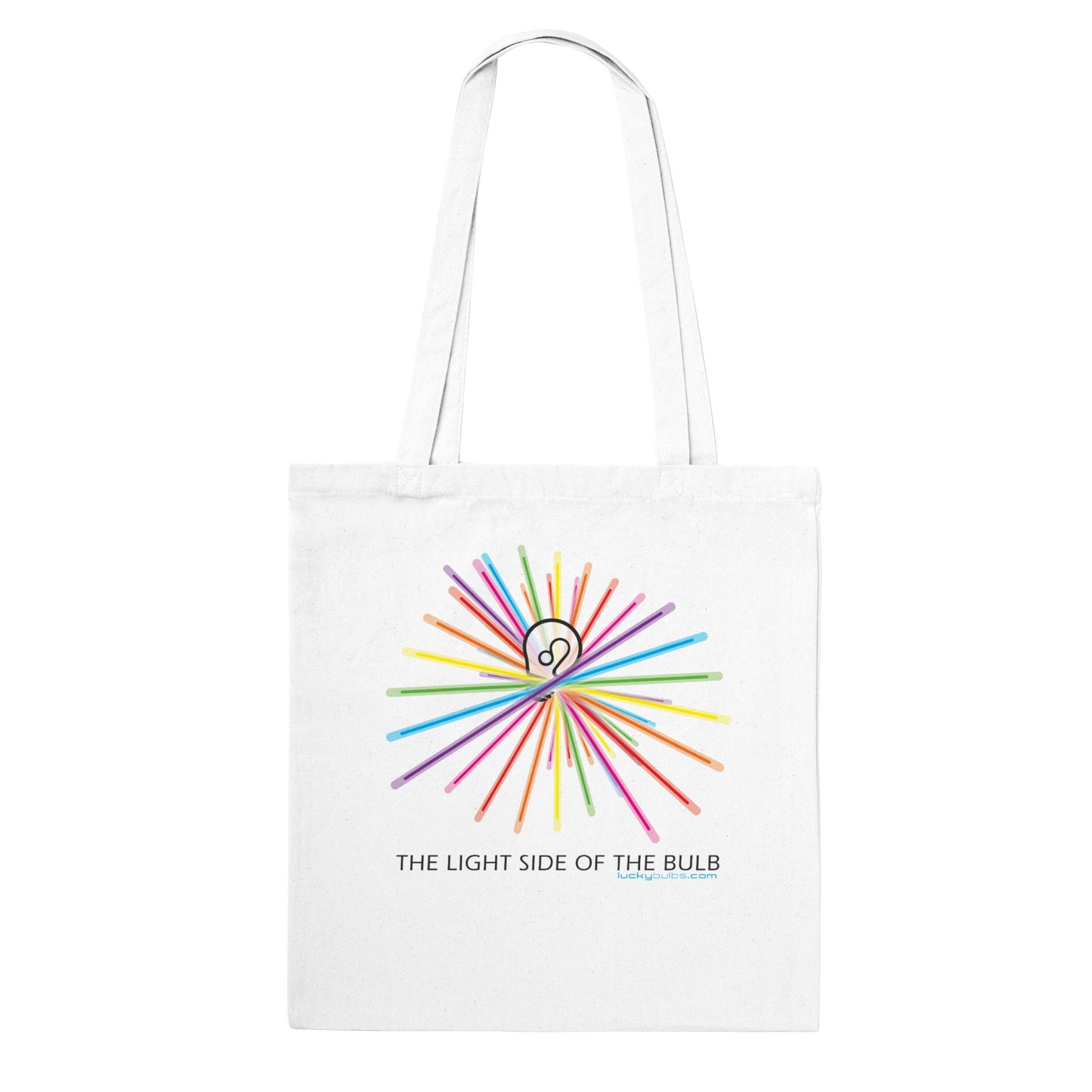 The light side of the  Bulb - 3 - Tote bag classica