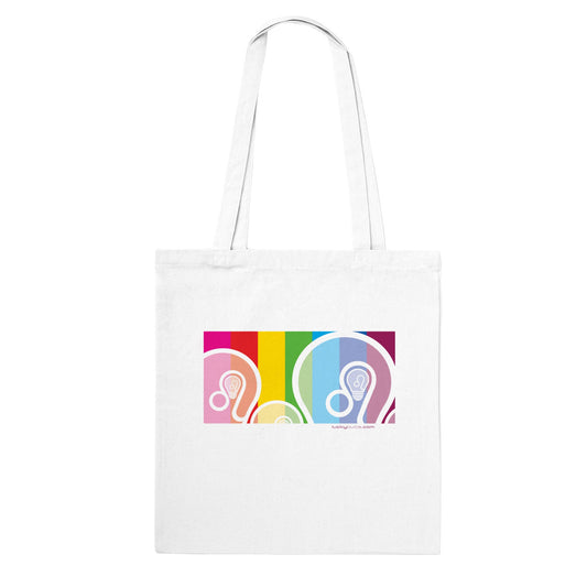 Rainbow Bulbs - MAT - Tote bag classica